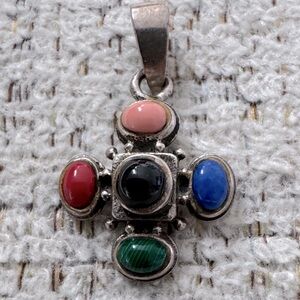 Multicolor Stone Pendant